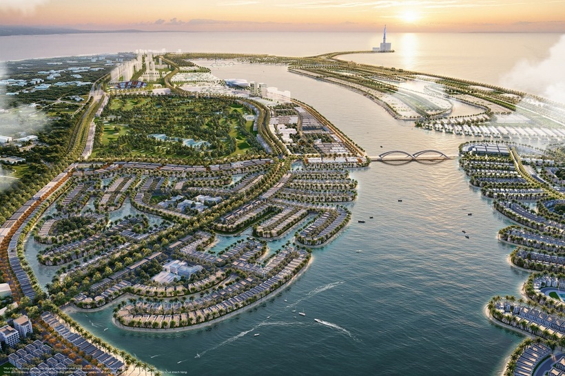 Vinhomes Green Paradise được bao bọc bởi rừng và biển Cần Giờ.