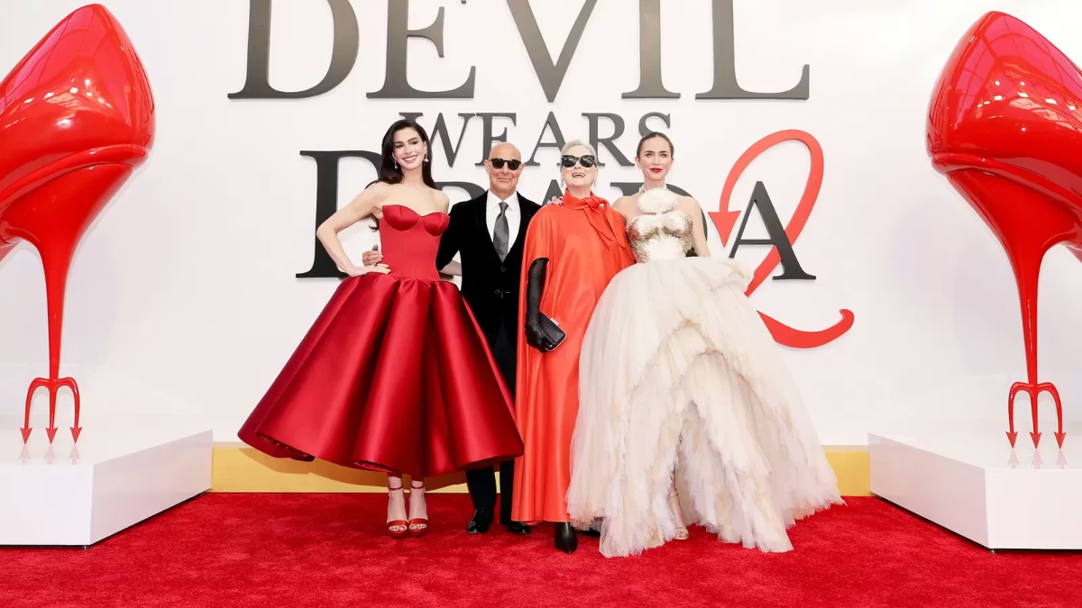 4 diễn viên chính tại thảm đỏ ra mắt The Devil wears Prada 2.